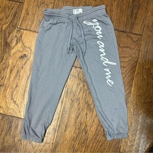 JNCO low rise Gray Joggers with‎ White Script